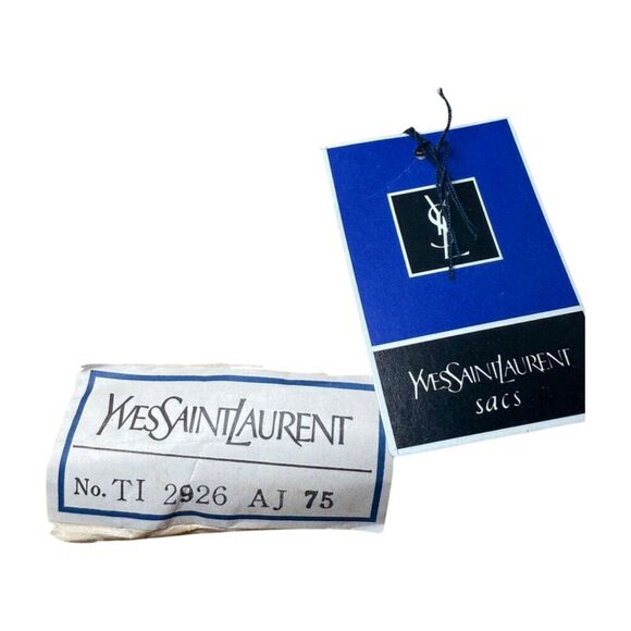 Vintage Yves Saint Laurent Giraffe Print Clutch/Pouch - Picture 8 of 10